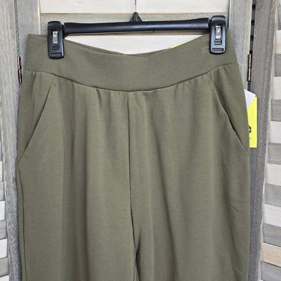 High-Rise French Terry Butter Wash Tapered Pants | All in Motion | Medium - Picture 4 of 13